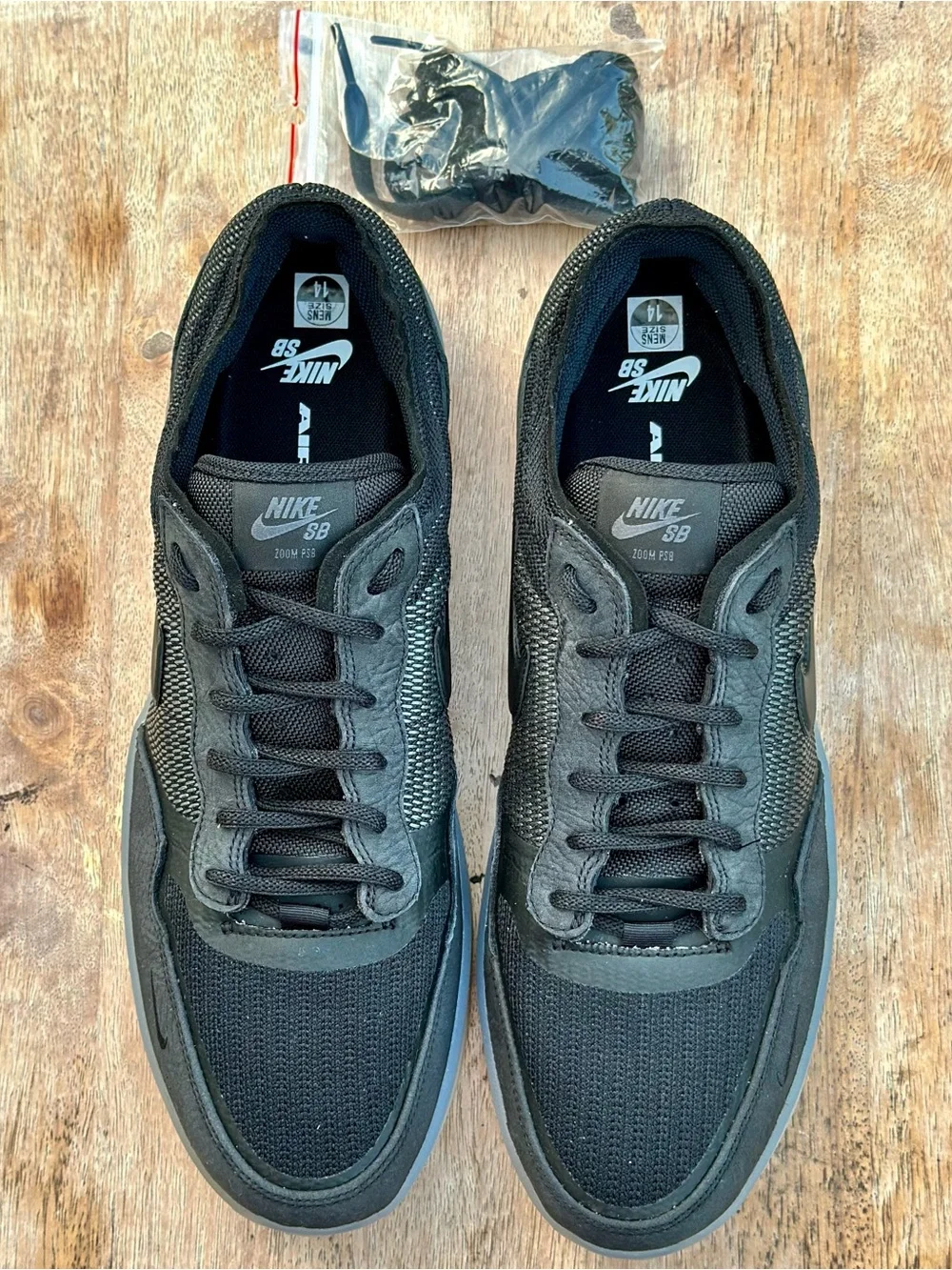 Nike SB Zoom PS8 Black Skate Shoes Men’s Size 14 Flyknit FV8493-001